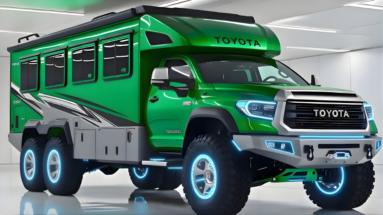 New 2026 Toyota Motorhome Detailed: Modern Interior, Hybrid Powertrain, and Outdoor-Ready Features